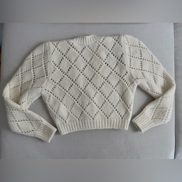 NWT Alessandra Rich Cropped Cardigan - Picture 6 of 6